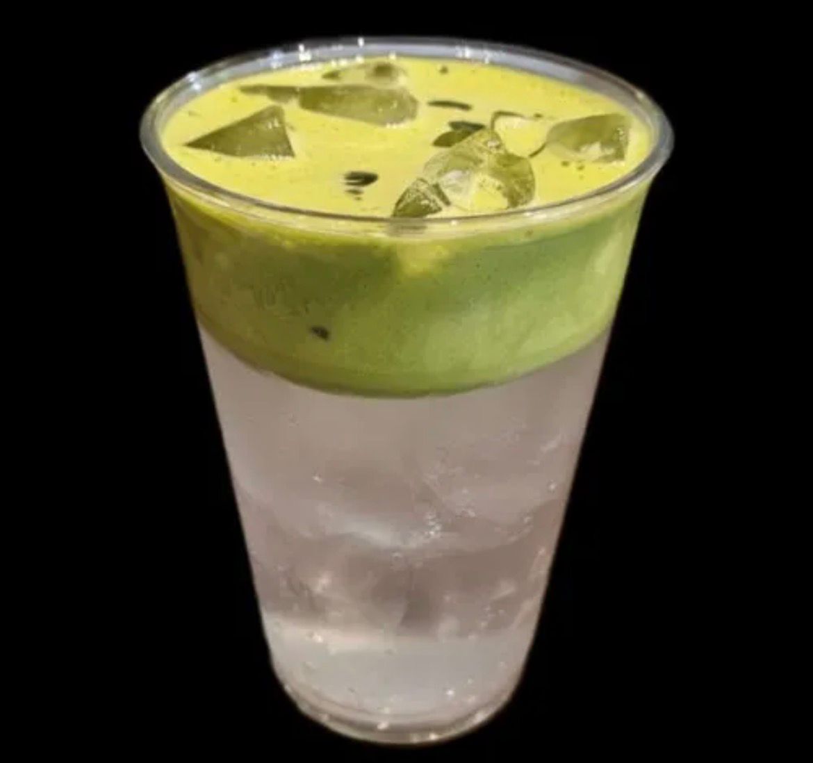 Ice Coconut Matcha Cloud